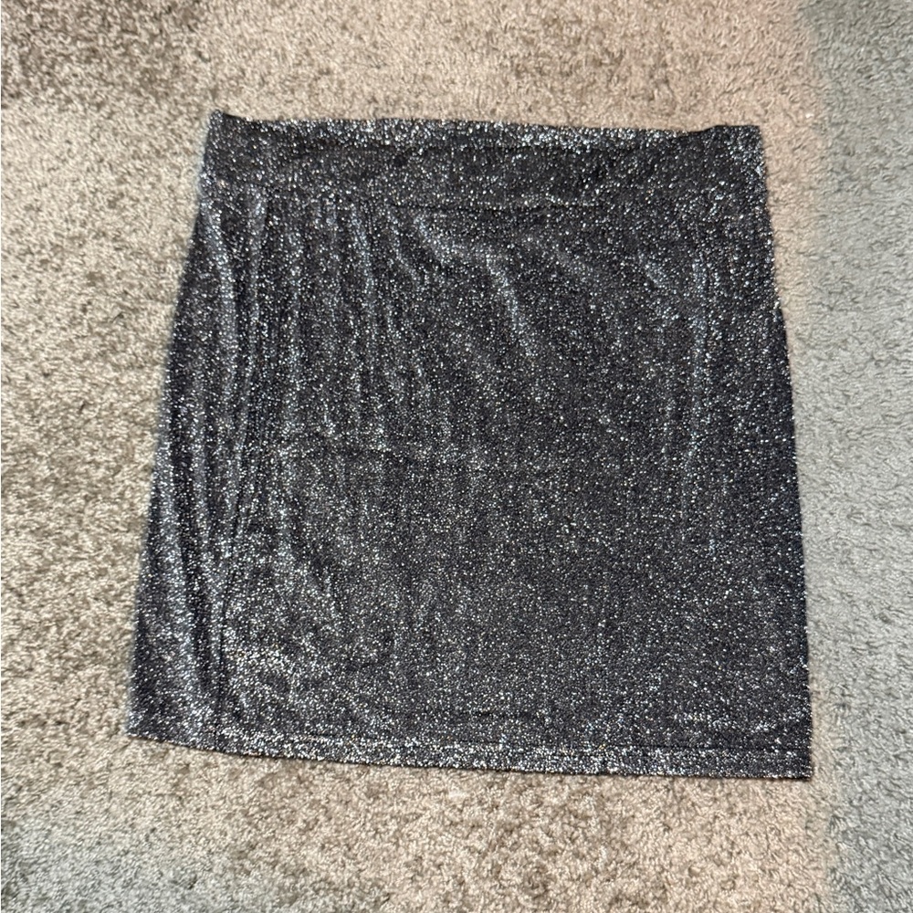Black and Silver skirt